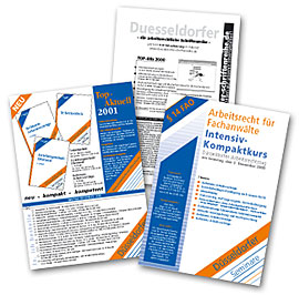 Werbeanzeigen "D&uuml;sseldorfer"